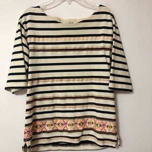 J. Crew Tribal Top
